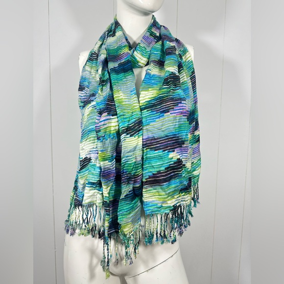 Apt. 9 Accessories - Apt 9 One Size 100% Rayon Fringe Rectangular Fashion Neck Scarf